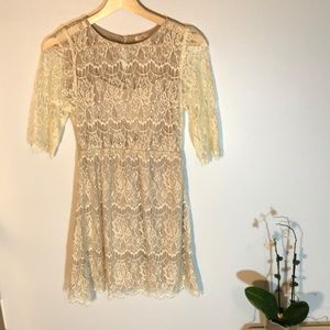 ModCloth Dress | Cream Lace